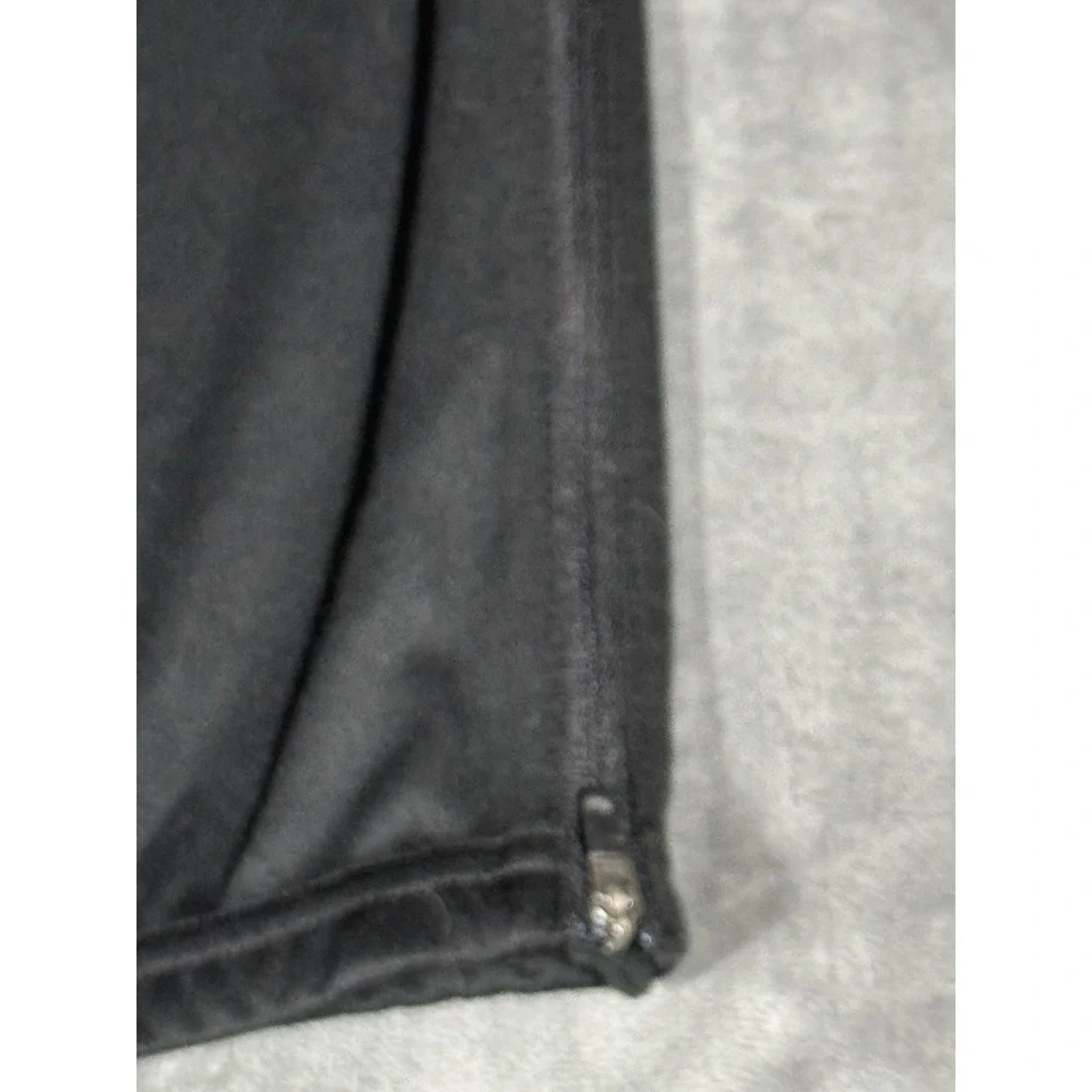 Nike Track Pants Mens Medium Black Dri-FIT Tapered Zip Hem Running Soccer Sport